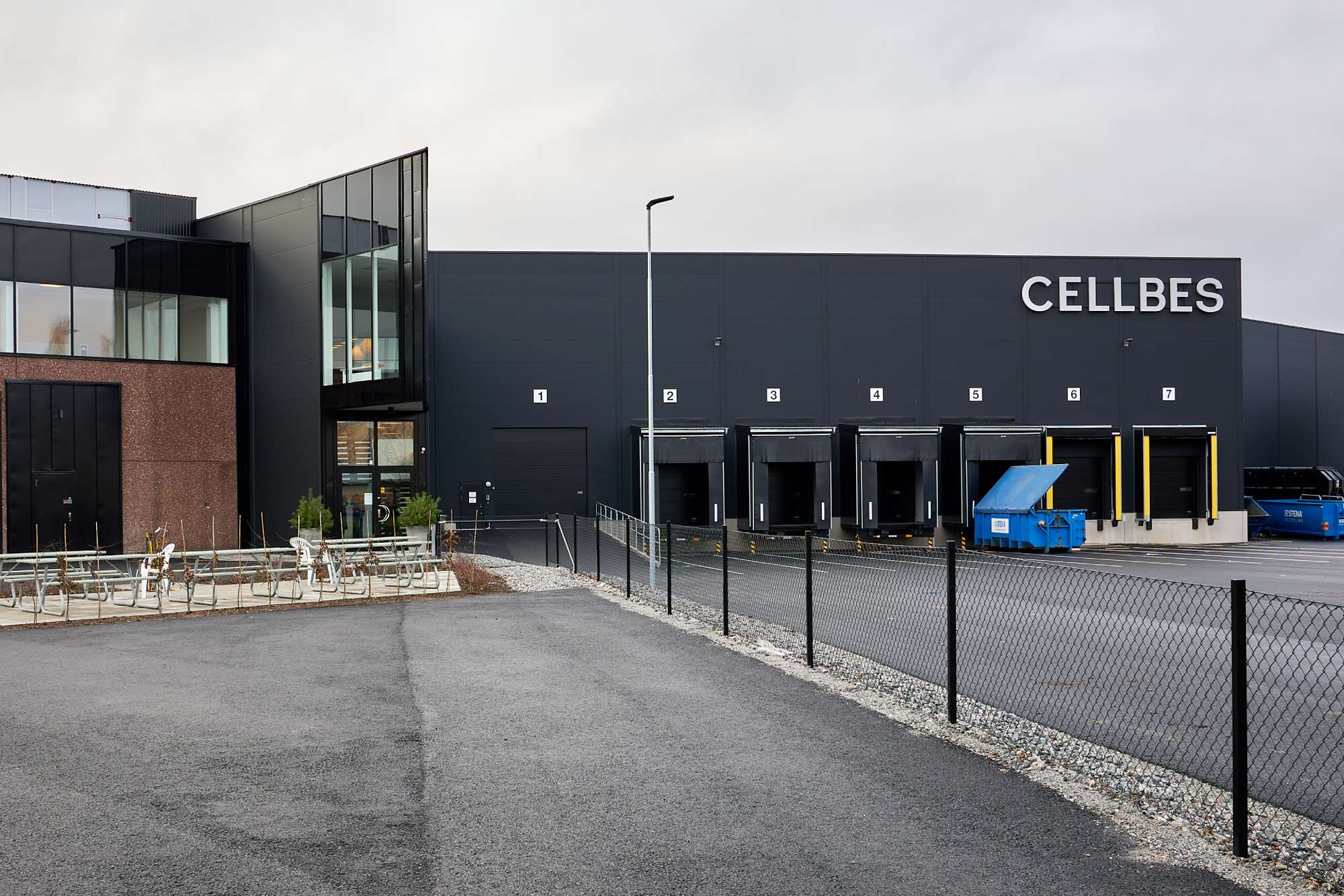 Entreprenad för Cellbes lagerlokal i Borås.